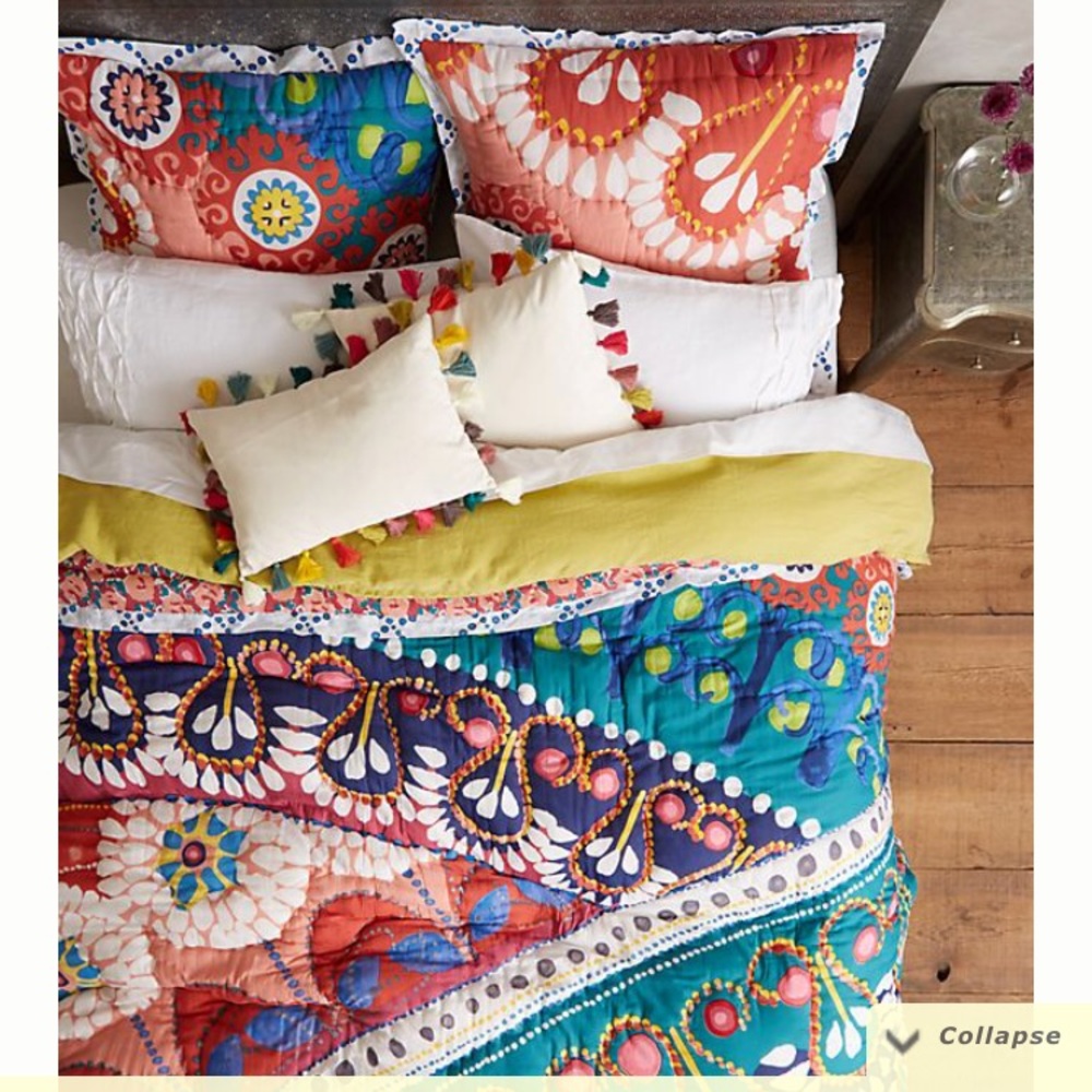 Anthropology Tahla Bedding Set